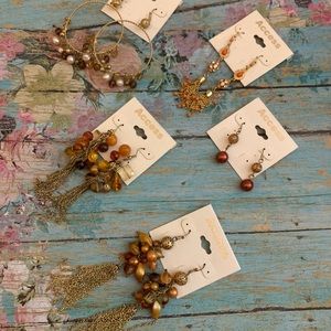 5 Pair Lot of NWT Earrings